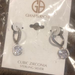 Giani Bernini Cubic Zirconia Sterl Silver earrings
